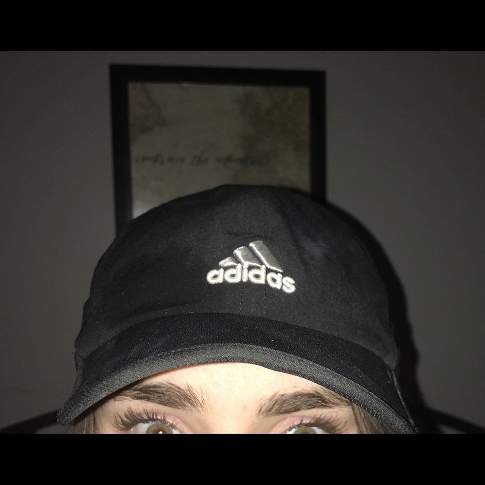 Black Adidas hat